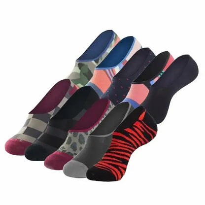 No Show Sock 10-Pack – Everyday Comfortable Casual Socks Fuchsia Alder