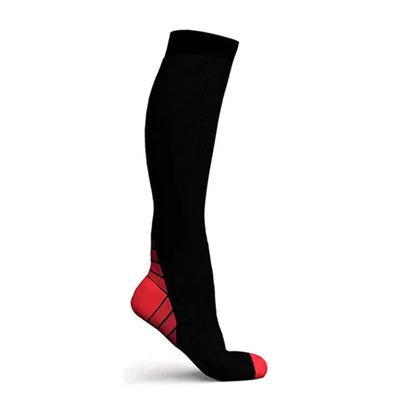 Unisex Men Professional Compression Socks Breathable Travel Activities Fit for Nurses Shin Splints Flight Travel Sports Sock – Medical Grade Compression Socks for Support Cerise Max