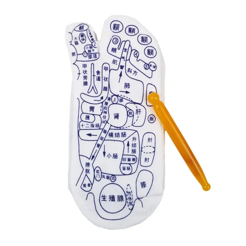 Massage Relieve Tired Feet Socks Acupressure Foot Massager Reflexology Socks Foot Point Sock Foot Point Tool Physiotherapy Sock – Medical Grade Compression Socks for Support Cerise Max