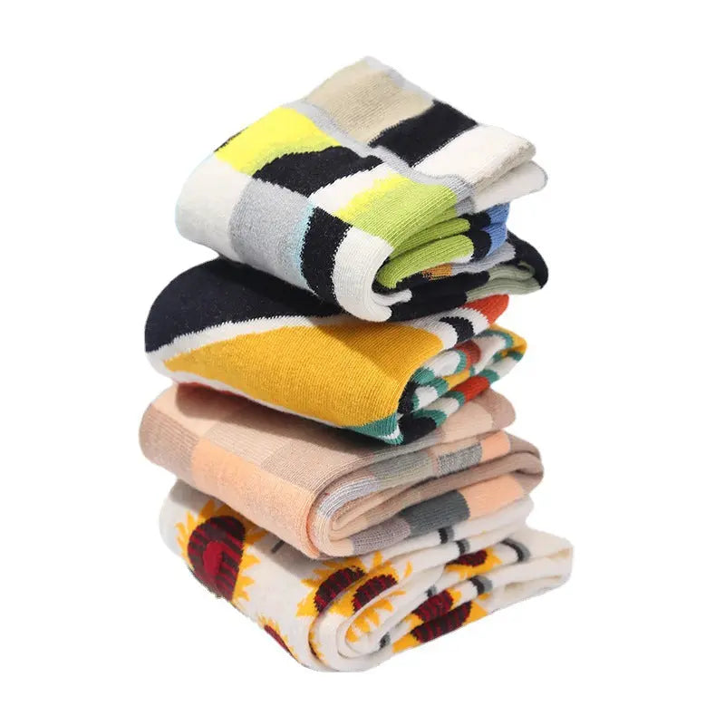 Renaissance Men And Women Mid-calf Spring And Autumn Cotton Sock – Bold & Fun Statement Socks Cerise Max