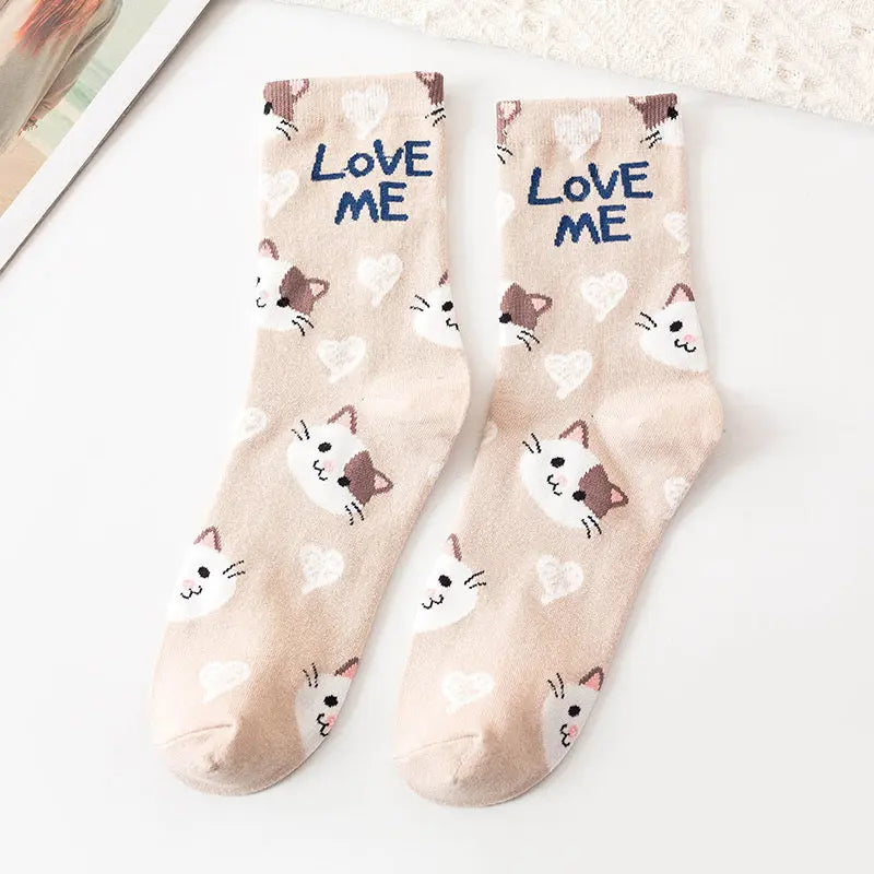 Pawsome Socks #7 – Everyday Comfortable Casual Socks Scarlet Coco