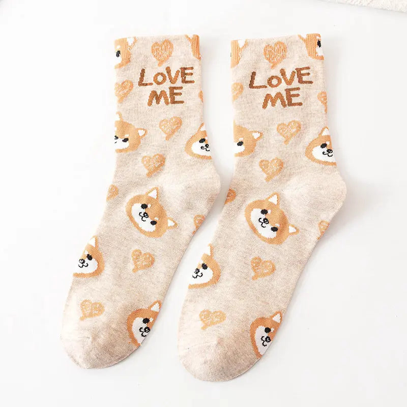 Pawsome Socks #7 – Everyday Comfortable Casual Socks Scarlet Coco