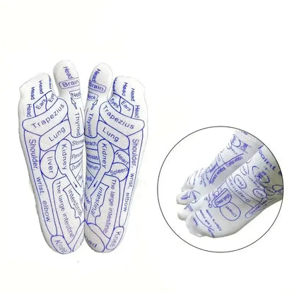 Massage Relieve Tired Feet Socks Acupressure Foot Massager Reflexology Socks Foot Point Sock Foot Point Tool Physiotherapy Sock – Medical Grade Compression Socks for Support Cerise Max