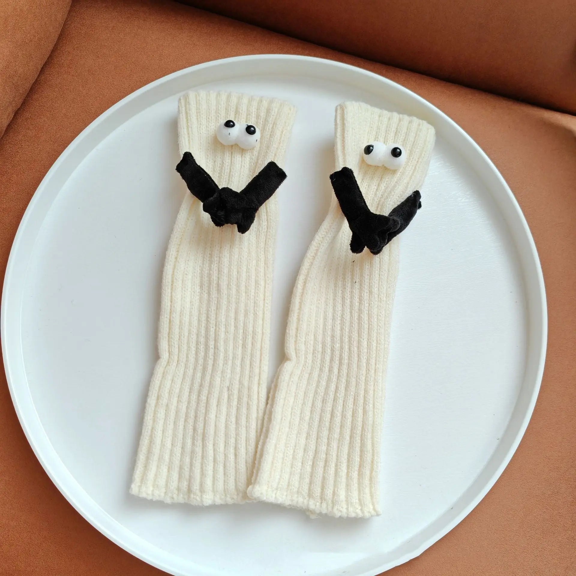 Couple Magnetic Handle Cute Pull Foot Foot Sock – Romantic Socks for Couples & Special Moments Cerise Max